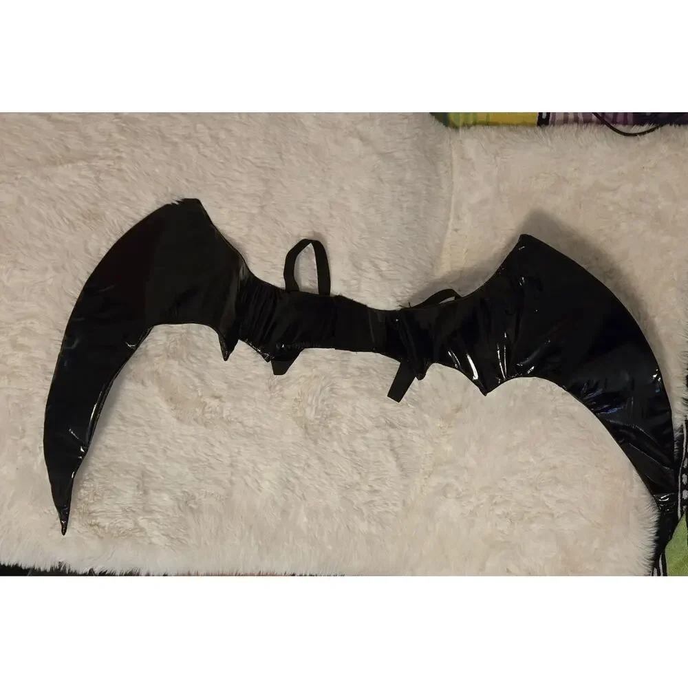 Black PVC Cosplay Wings